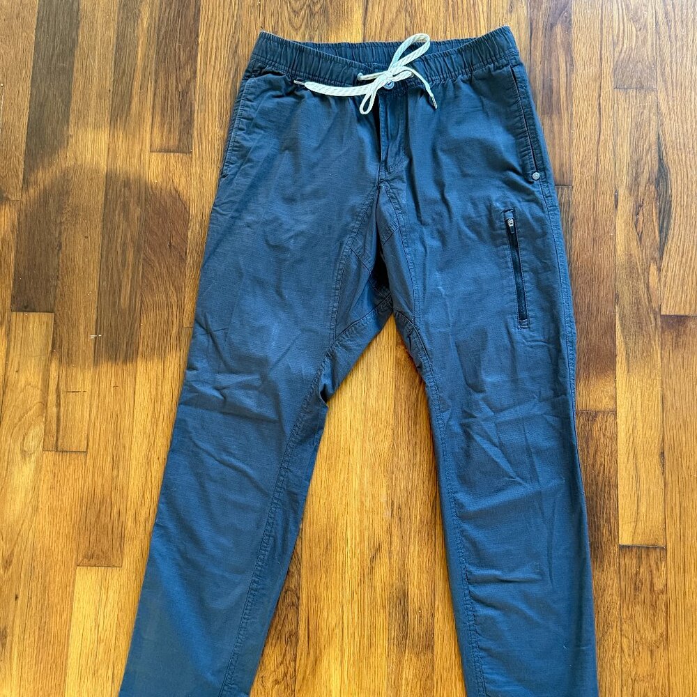 Vuori Ripstop Pants Charcoal Small